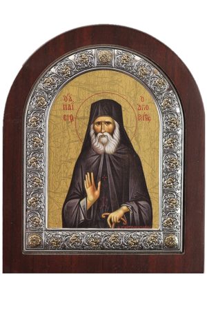 ΑΓΙΟΣ ΠΑΪΣΙΟΣ (οβάλ - μεταλλικό περίγραμμα)